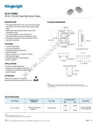 SC10-11SRWA Datasheet Cover