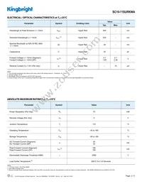 SC10-11SURKWA Datasheet Page 2