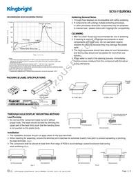 SC10-11SURKWA Datasheet Page 4