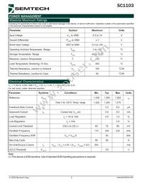 SC1103CS.TR Datasheet Page 2