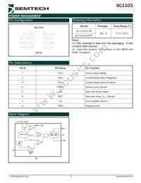 SC1103CS.TR Datasheet Page 3