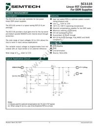 SC1116ISKTR Datasheet Cover