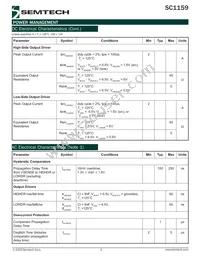 SC1159SW Datasheet Page 5