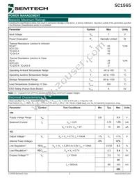 SC1565I5T-2.5T Datasheet Page 2