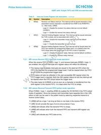 SC16C550IB48 Datasheet Page 21