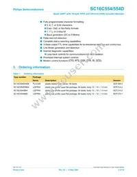 SC16C554IB80 Datasheet Page 2