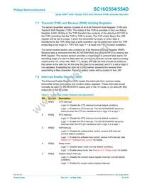 SC16C554IB80 Datasheet Page 23