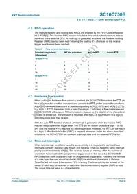 SC16C750BIBS Datasheet Page 10
