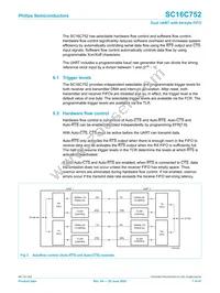 SC16C752IB48 Datasheet Page 7