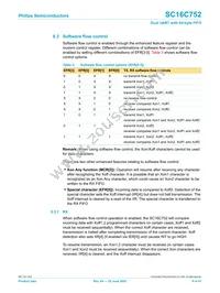 SC16C752IB48 Datasheet Page 9