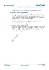SC16C754BIBM Datasheet Page 23
