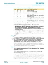 SC16C754IB80 Datasheet Page 11