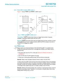 SC16C754IB80 Datasheet Page 17