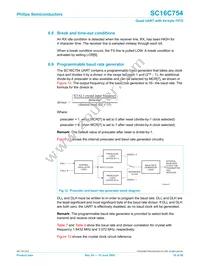 SC16C754IB80 Datasheet Page 18