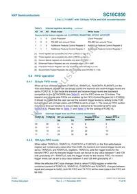 SC16C850IBS Datasheet Page 11