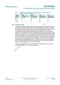 SC16C850LIBS Datasheet Page 16