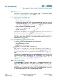 SC16C850LIBS Datasheet Page 18