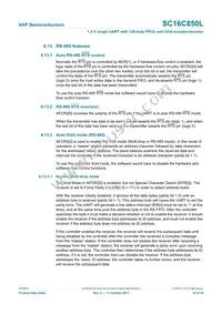 SC16C850LIBS Datasheet Page 19