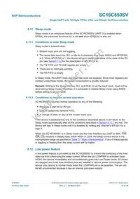 SC16C850SVIBS Datasheet Page 15