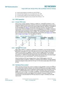 SC16C850VIBS Datasheet Page 8