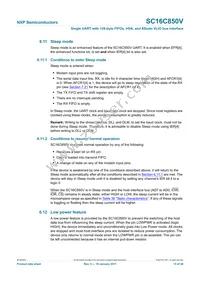 SC16C850VIBS Datasheet Page 15