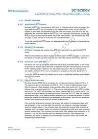 SC16C850VIBS Datasheet Page 16