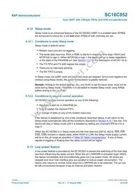 SC16C852IBS Datasheet Page 20