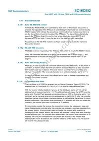 SC16C852IBS Datasheet Page 21