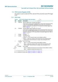 SC16C852SVIET Datasheet Page 23