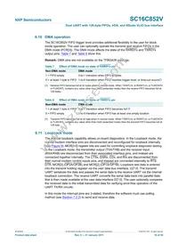 SC16C852VIBS Datasheet Page 16