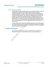 SC16C852VIBS Datasheet Page 20