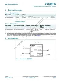 SC18IM700IPW Datasheet Page 2