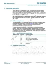 SC18IM700IPW Datasheet Page 4