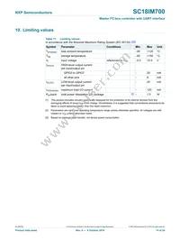 SC18IM700IPW Datasheet Page 14