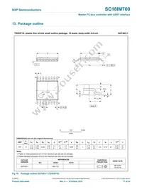 SC18IM700IPW Datasheet Page 17