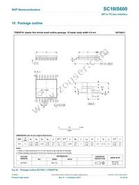 SC18IS601IBS Datasheet Page 21