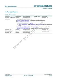SC18IS603IPW Datasheet Page 23
