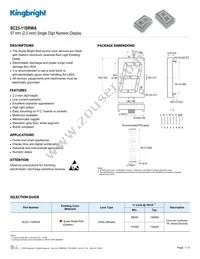 SC23-11SRWA Datasheet Cover