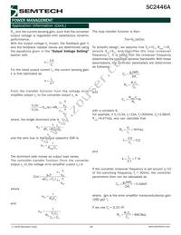 SC2446AITSTRT Datasheet Page 18