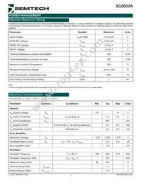 SC2603ASKTRT Datasheet Page 2