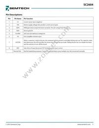 SC2604ULTRT Datasheet Page 5