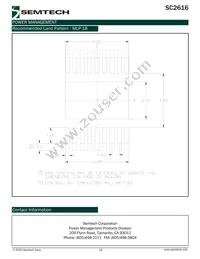 SC2616MLTR Datasheet Page 16