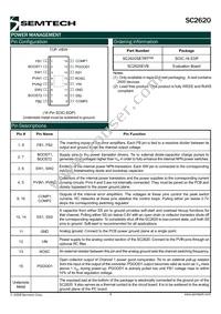 SC2620SETRT Datasheet Page 4