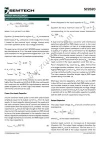 SC2620SETRT Datasheet Page 11