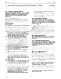 SC26C92C1B Datasheet Page 19