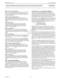 SC26C92C1B Datasheet Page 22