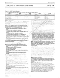 SC28L194A1A Datasheet Page 19