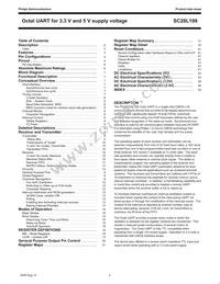 SC28L198A1BE Datasheet Page 2
