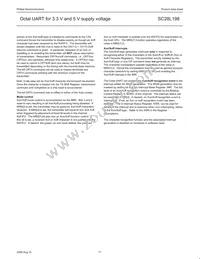SC28L198A1BE Datasheet Page 17