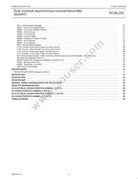 SC28L202A1DGG/G Datasheet Page 5